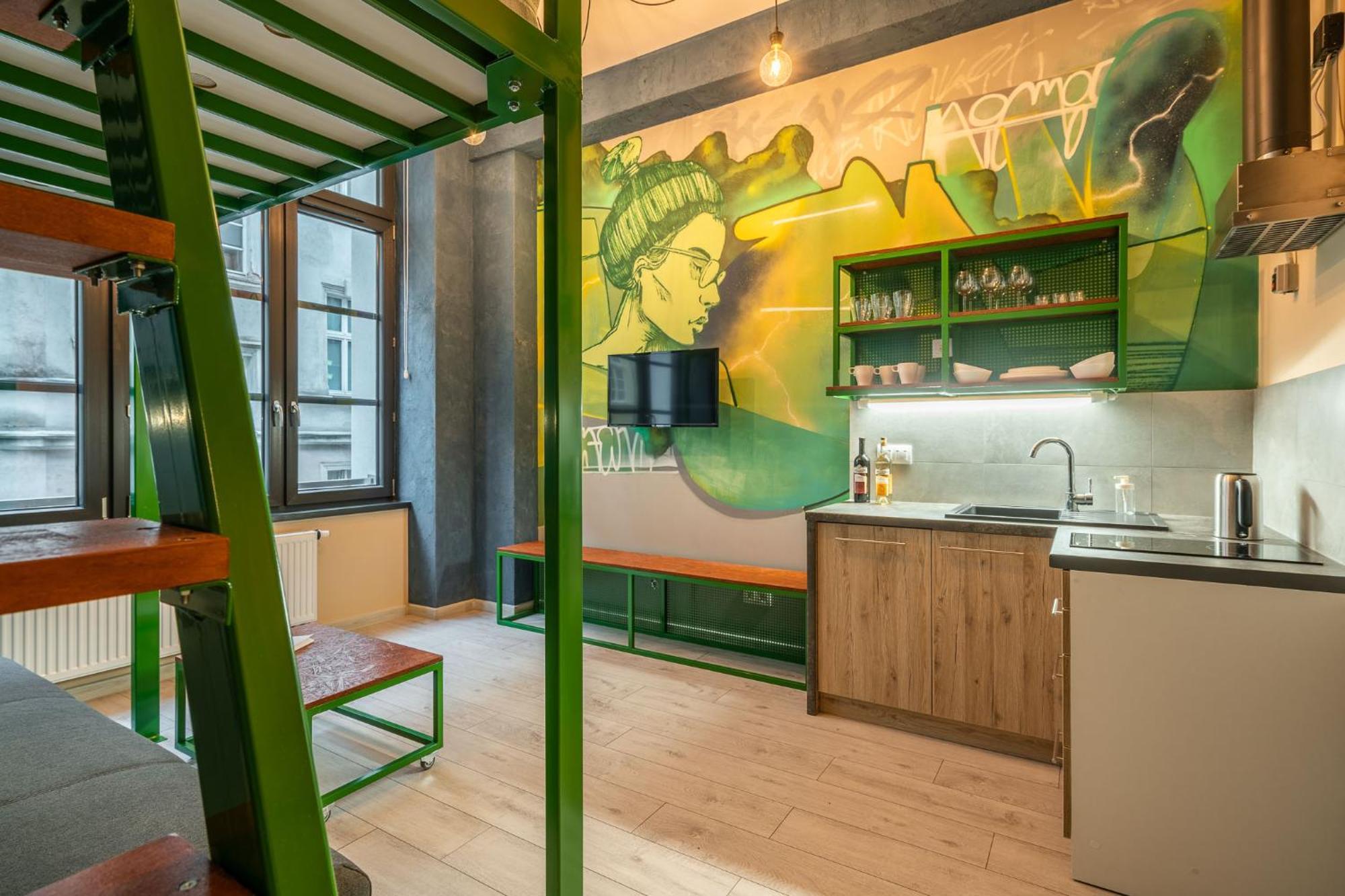 Graffiti Apartments Wroclaw Exterior photo